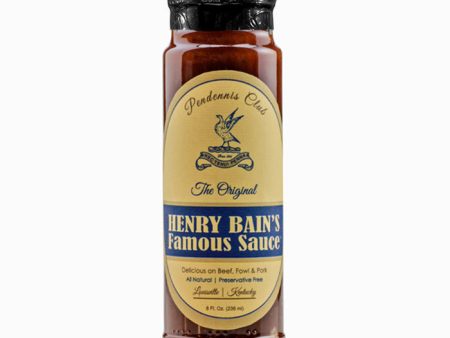 Henry Bain s Pendennis Club Sauce 8oz Online Sale