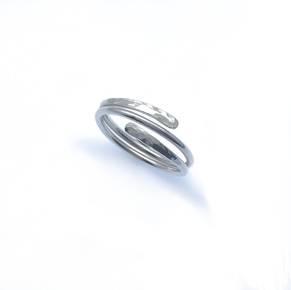 Sterling Silver Adjustable Wrap Ring For Cheap