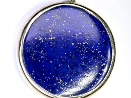 Night Sky Lapiz Lazuli Pendant Online now