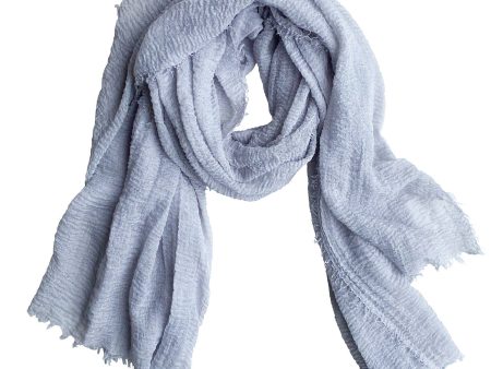 Classic Soft Solid Scarf - Gray Hot on Sale