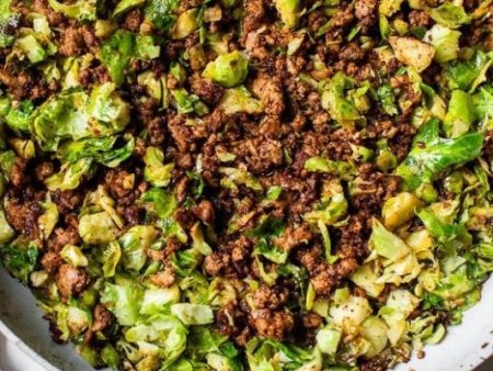 Ground Turkey + Brussel Sprouts + Cherry Tomatoes (GF) Private Order For Discount