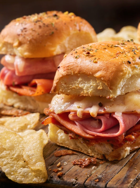 Poppyseed Ham and Swiss Sliders (15) Online Hot Sale