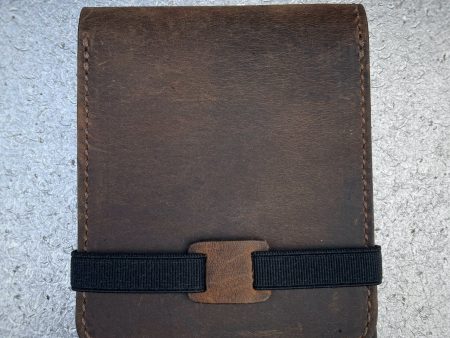 Slingshot wallet dark brown crazy horse For Cheap