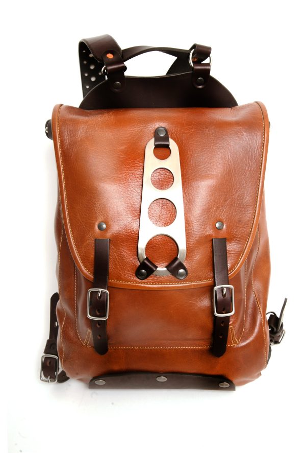 Backpack Leone vintage brown buffalo For Cheap