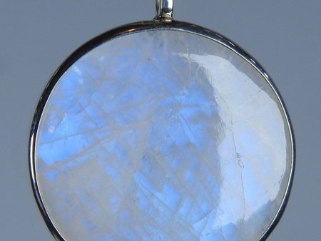 Moonstone Pendant Necklace For Sale