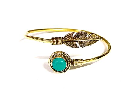 Abeni Turquoise Adjustable Cuff For Sale