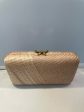 Pink Woven Clutch For Discount