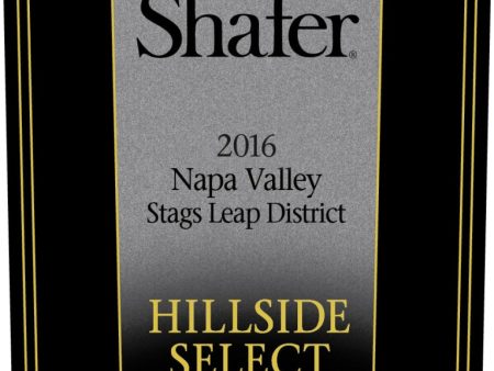 2016 Shafer Hillside Select, Stags Leap District, California Fashion