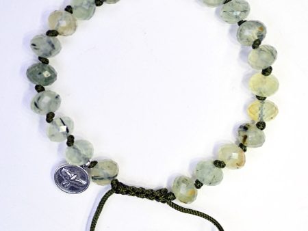 Prehnite  Bracelet Hot on Sale