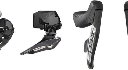 SRAM RED eTap AXS Electronic Road Groupset - 2x, 12-Speed, Cable Brake Shift Levers, eTap AXS Front and Rear For Cheap