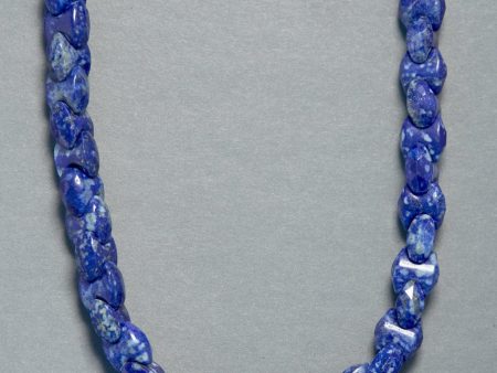 Lapiz Lazuli Chain Cut Necklace Online