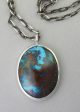 Chrysocolla Pendant Crystal Necklace Fashion