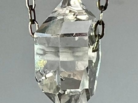 Herkimer Diamond Quartz Crystal Necklace Discount