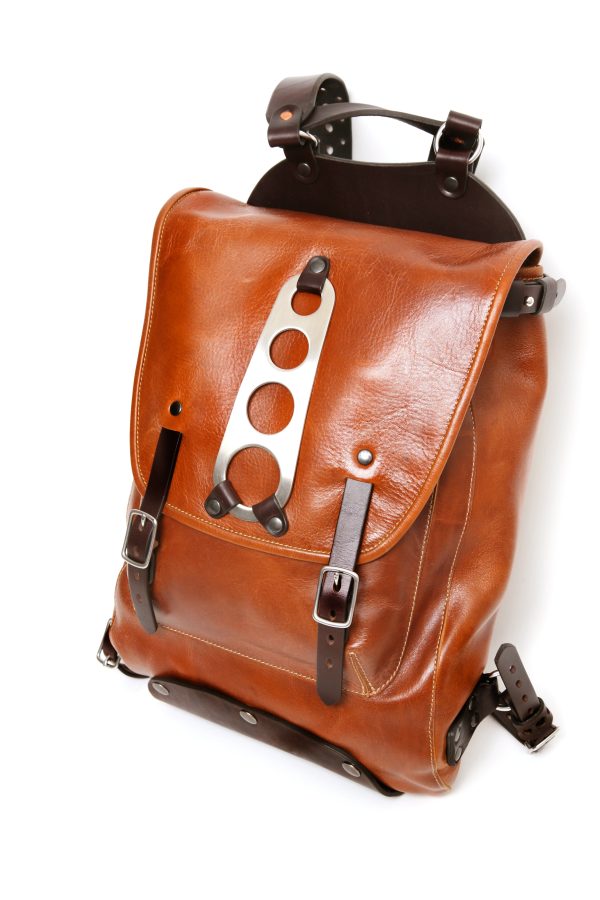 Backpack Leone vintage brown buffalo For Cheap