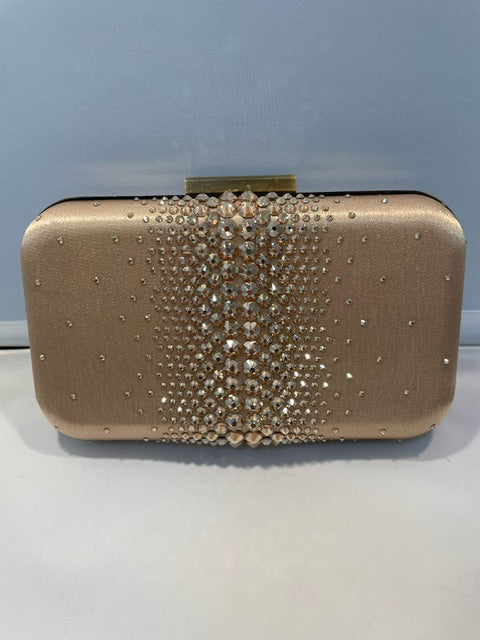 Gold Studded Clutch For Cheap