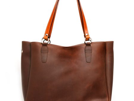 Besso tote brown on Sale