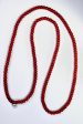 Antique Glass Red Bead Necklace For Cheap