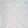 Scalamandre Wallpaper WP88213-010 Daphne Canton Blue For Sale