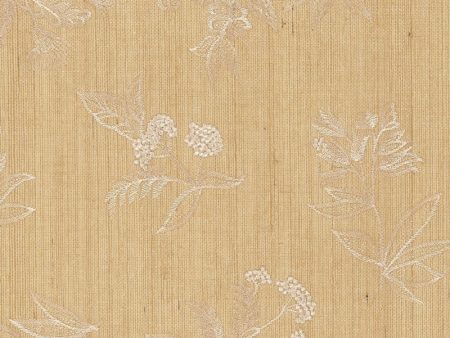 Ralph Lauren Wallpaper LWP65014W Agave Embroidery Straw Cheap