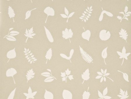 Baker Lifestyle Wallpaper PW78011.2 Tumbling Leaves Linen For Cheap