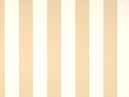 Scalamandre Wallpaper WP88184-005 Barley Stripe Beige & Cream Online now