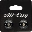 All-City Locking Handlebar End Plugs, Black Hot on Sale