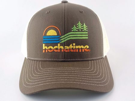 Hochatime Sunset Trucker Cheap