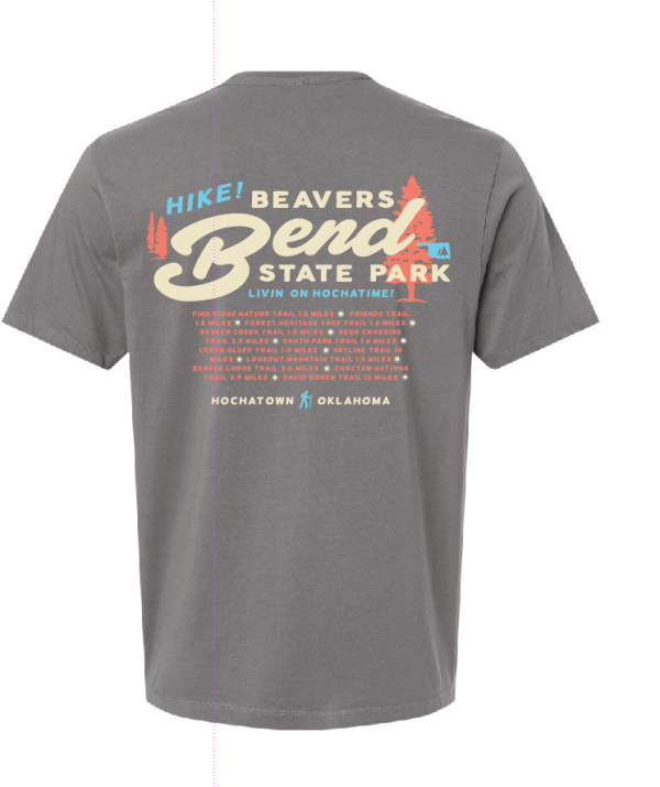 Hike! Beavers Bend Trail Tee Sale