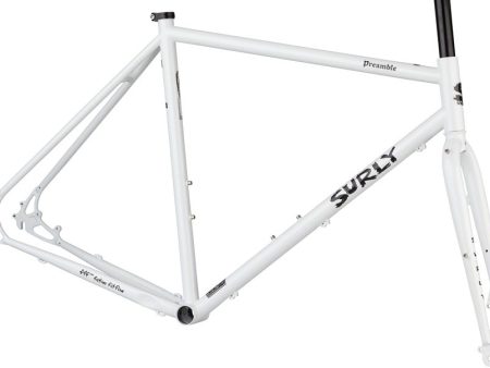 Preamble Frameset - Thorfrost White Fashion