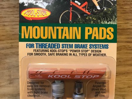 Kool-Stop Mountain Bike V-Brake Pads - SALMON (wet condition) For Discount