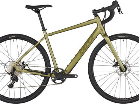 Confluence Apex 1 Drop Bar Ebike - Avocado Green Online now