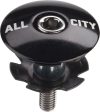 All-City Top Cap Black 1-1 8  For Discount