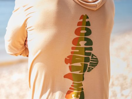 Rainbow Trout - Bamboo UV Hoodie on Sale